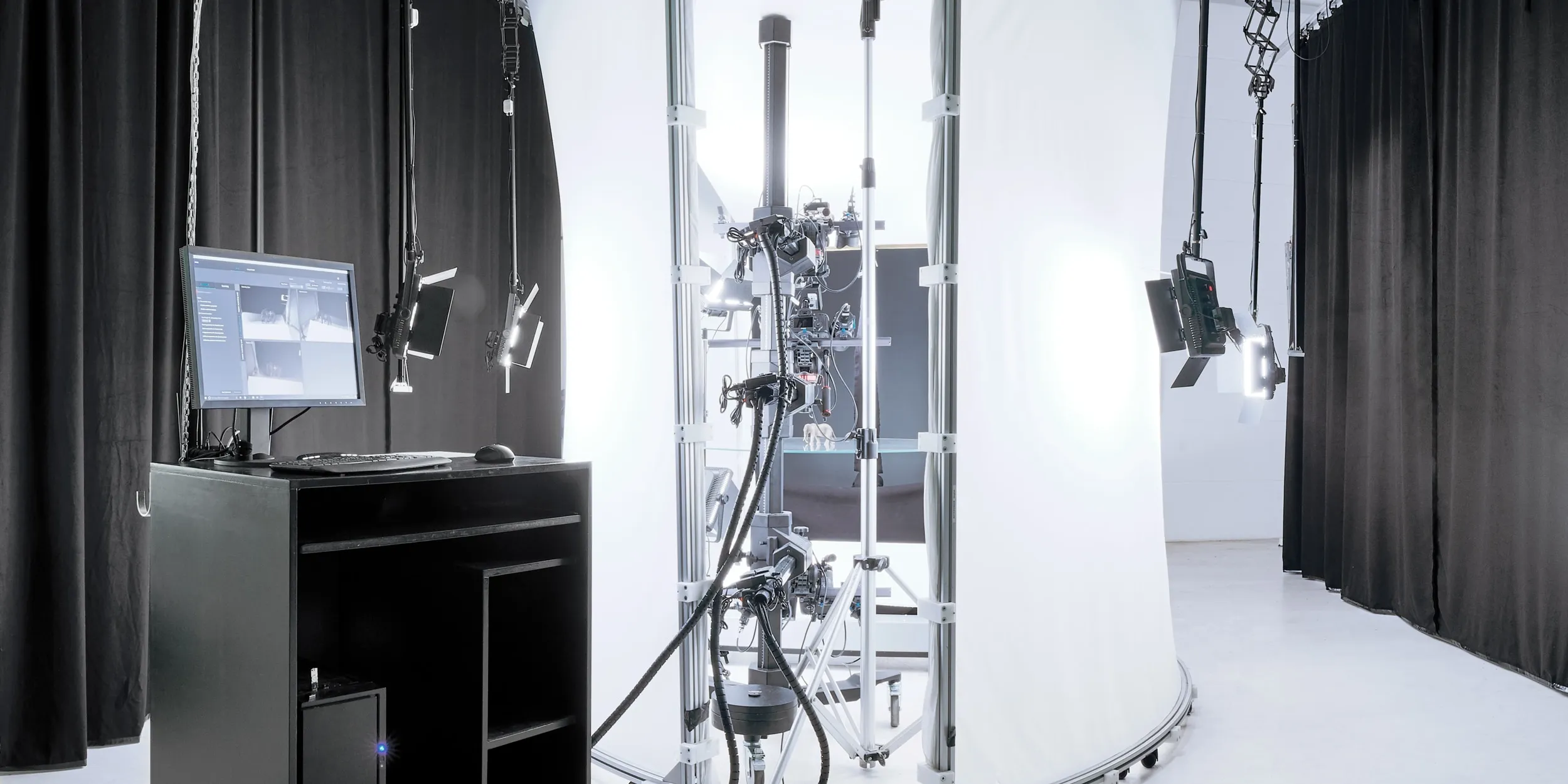3D-Scan-Setup im Studio Nürnberg